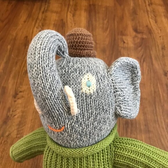 Bla bla knit elephant doll 18” - Picture 6 of 7